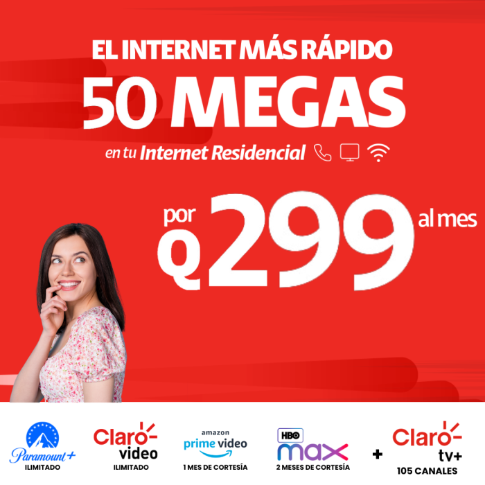 50 MEGAS Y CABLE A Q299